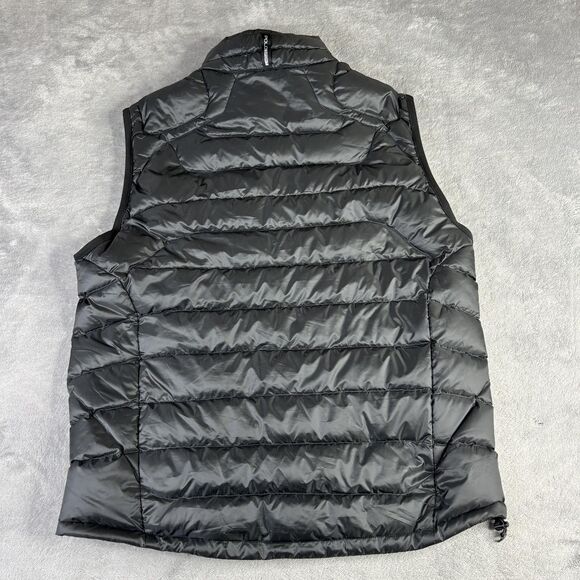 Polo Sport Ralph Lauren Vest Mens Medium Black 750 Down Puffer Zip Pockets Warm - Picture 6 of 16